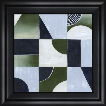 Framed Crop Circles II Print