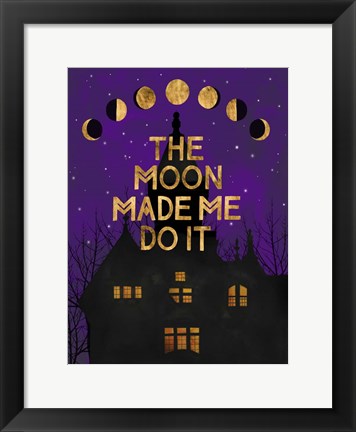 Framed Hallow&#39;s Eve I Print