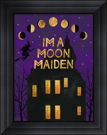 Framed Hallow&#39;s Eve II Print