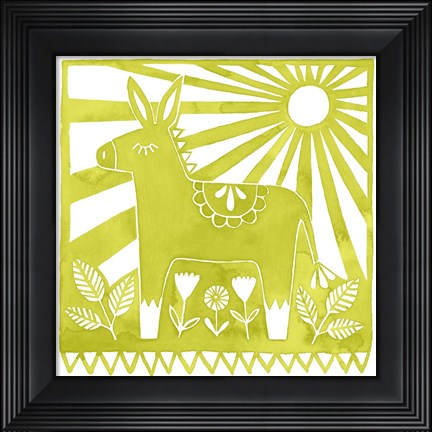 Framed Dia de Fiesta II Print