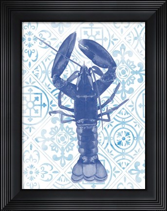 Framed Marine Morocco III Print