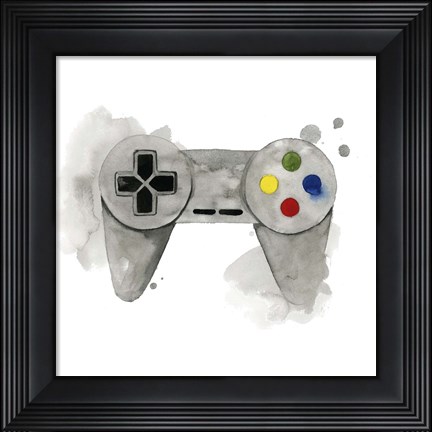 Framed Gamer III Print