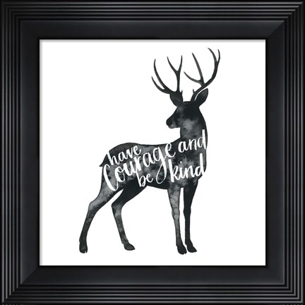 Framed Wise Walker II Print