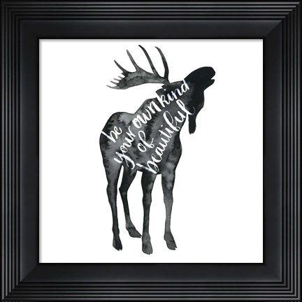 Framed Wise Walker IV Print