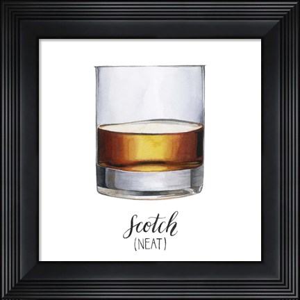 Framed Classic Happy Hour I Print