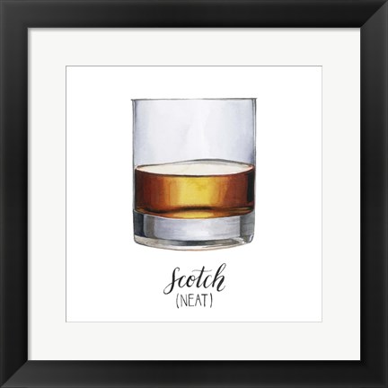 Framed Classic Happy Hour I Print