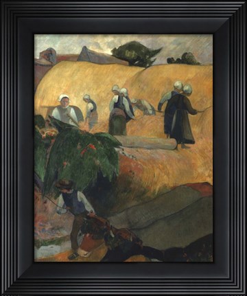 Framed Breton Women Print