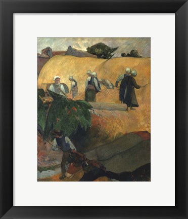 Framed Breton Women Print