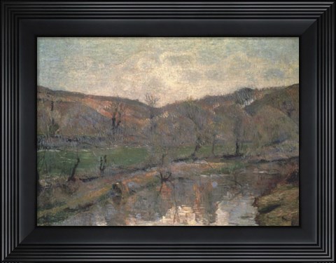 Framed Brittany, 1888 Print
