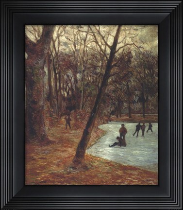 Framed Skaters, 1884-85 Print