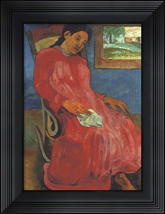 Framed Reverie, 1891 Print