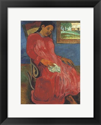 Framed Reverie, 1891 Print