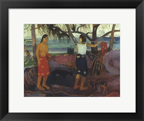 Framed Pandanus, 1891 Print