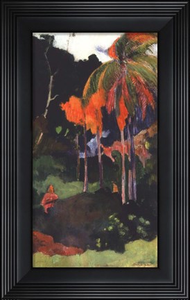 Framed Mahana Ma&#39;a 1892 Print