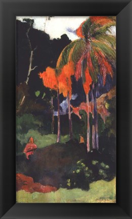 Framed Mahana Ma&#39;a 1892 Print