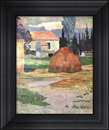 Framed Landscape in Brittany, 1888 Print