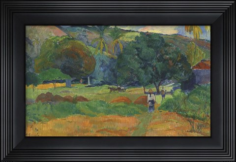 Framed Le Vallon, 1892 Print