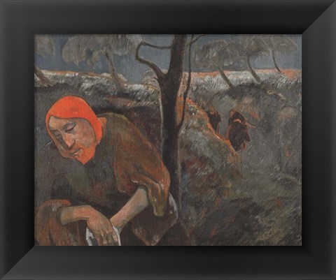 Framed Agony in the Garden, 1889 Print