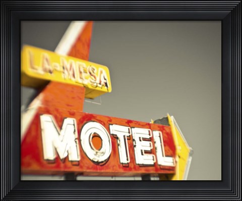 Framed Cafe Rock II Print
