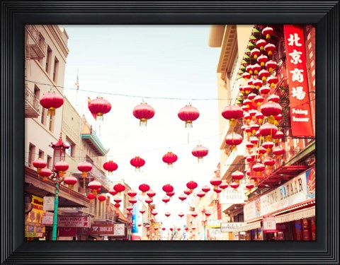 Framed Chinatown Afternoon I Print