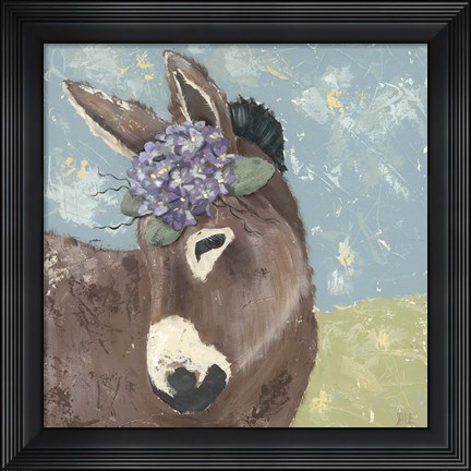Framed Farm Fun III Print