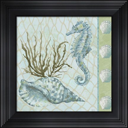 Framed Under Sea I Print