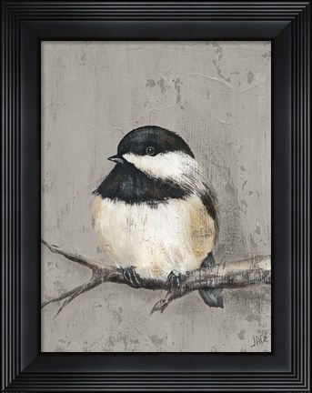 Framed Winter Bird IV Print