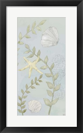 Framed Water Gardens I Print