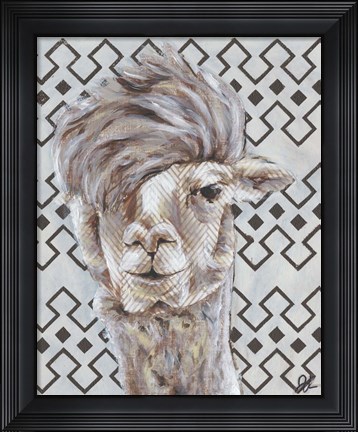 Framed Animal Patterns II Print