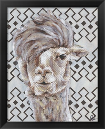 Framed Animal Patterns II Print