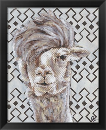 Framed Animal Patterns II Print