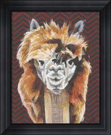 Framed Animal Patterns III Print