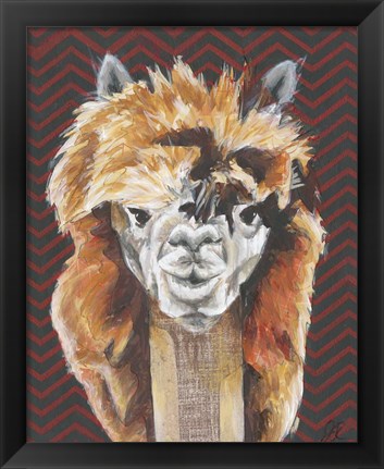 Framed Animal Patterns III Print