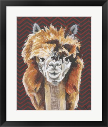 Framed Animal Patterns III Print