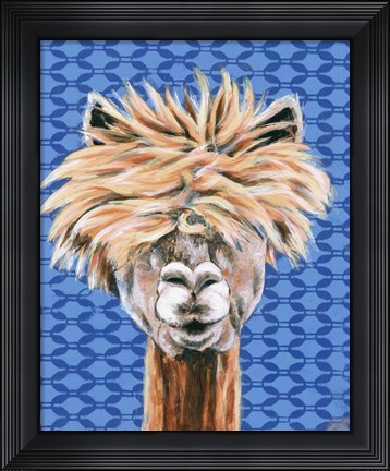 Framed Animal Patterns IV Print