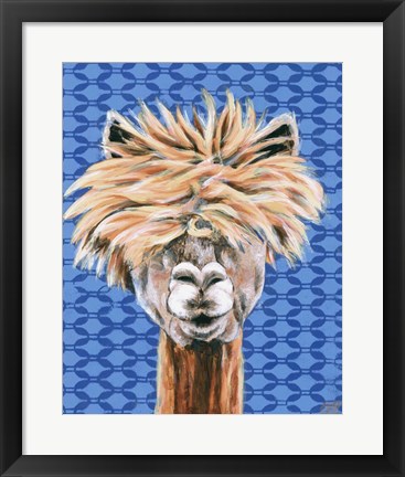 Framed Animal Patterns IV Print