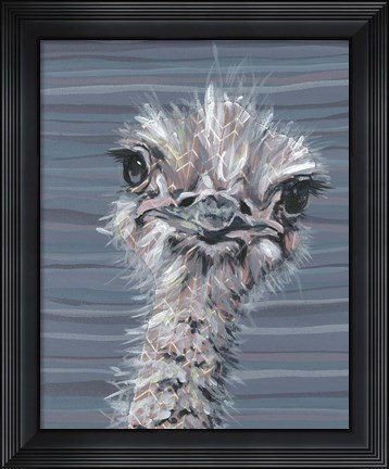 Framed Animal Patterns V Print