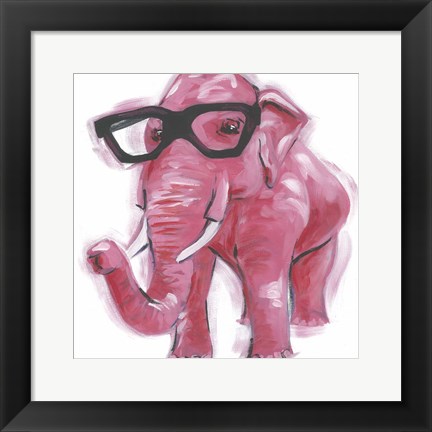 Framed Dapper Animal VII Print