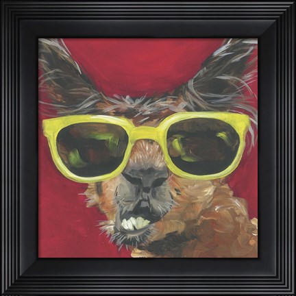 Framed Dapper Animal IV Print