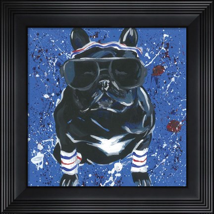 Framed Dapper Animal III Print