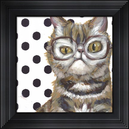 Framed Dapper Animal IX Print