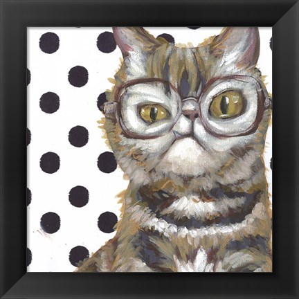 Framed Dapper Animal IX Print