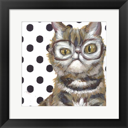 Framed Dapper Animal IX Print