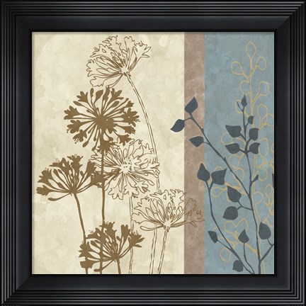 Framed Dandelion Family II Print