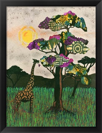 Framed Planes of Africa II Print