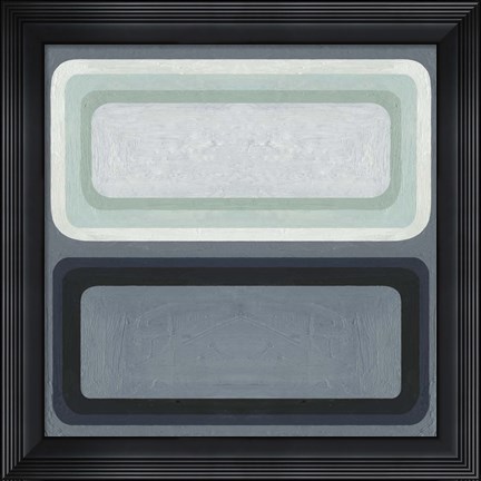 Framed Maritime Color Field II Print