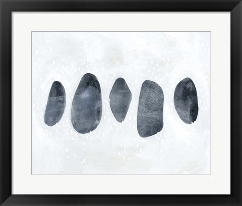 Framed Stone Collection II Print