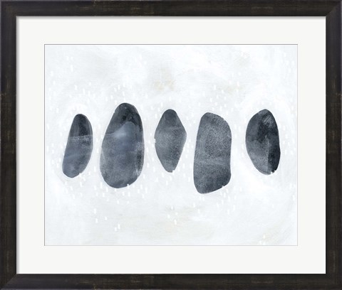 Framed Stone Collection II Print