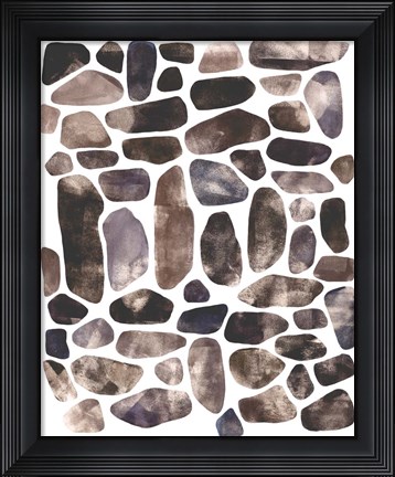Framed Stepping Stones II Print