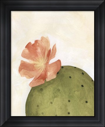 Framed Arid Bloom I Print